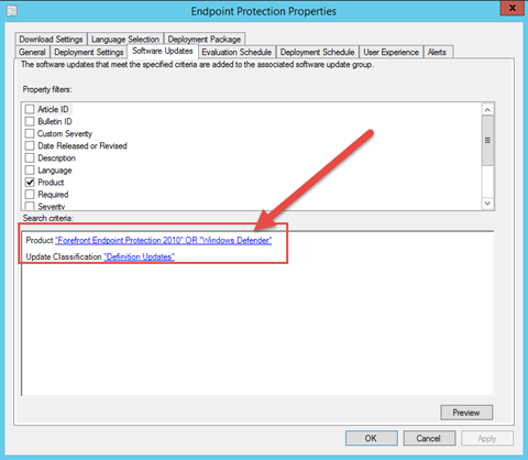 windows defender definition updates 2015